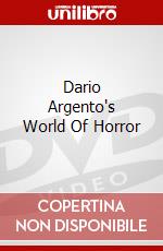 Dario Argento's World Of Horror dvd