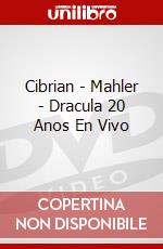 Cibrian - Mahler - Dracula 20 Anos En Vivo dvd