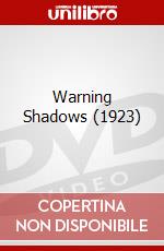 Warning Shadows (1923) dvd