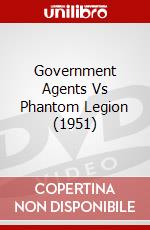 Government Agents Vs Phantom Legion (1951) dvd