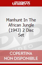 Manhunt In The African Jungle (1943) 2 Disc Set dvd
