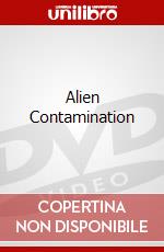 Alien Contamination dvd