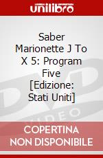 Saber Marionette J To X 5: Program Five [Edizione: Stati Uniti] dvd