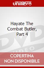 Hayate The Combat Butler, Part 4 dvd