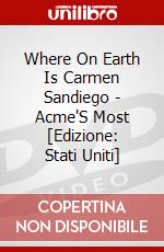 Where On Earth Is Carmen Sandiego - Acme'S Most [Edizione: Stati Uniti] dvd