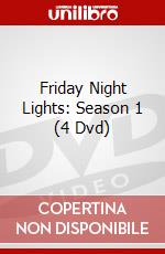 Friday Night Lights: Season 1 (4 Dvd) dvd