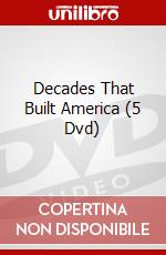 Decades That Built America (5 Dvd) dvd