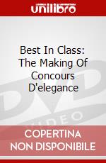 Best In Class: The Making Of Concours D'elegance dvd