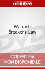 Warrant: Breaker's Law dvd