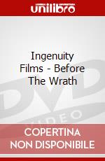 Ingenuity Films - Before The Wrath dvd