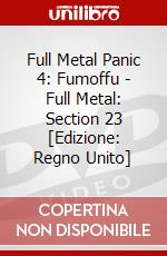 Full Metal Panic 4: Fumoffu - Full Metal: Section 23 [Edizione: Regno Unito] dvd