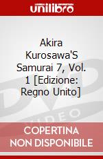 Akira Kurosawa'S Samurai 7, Vol. 1 [Edizione: Regno Unito] dvd