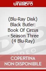 (Blu-Ray Disk) Black Butler: Book Of Circus - Season Three (4 Blu-Ray) brd