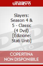 Slayers: Season 4 & 5 - Classic (4 Dvd) [Edizione: Stati Uniti] dvd