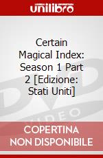 Certain Magical Index: Season 1 Part 2 [Edizione: Stati Uniti] dvd