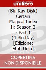 (Blu-Ray Disk) Certain Magical Index Ii: Season 2 - Part 1 (4 Blu-Ray) [Edizione: Stati Uniti] brd
