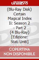 (Blu-Ray Disk) Certain Magical Index Ii: Season 2 - Part 2 (4 Blu-Ray) [Edizione: Stati Uniti] brd