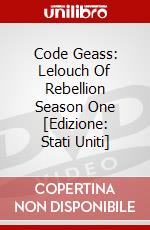 Code Geass: Lelouch Of Rebellion Season One [Edizione: Stati Uniti] dvd
