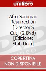 Afro Samurai: Resurrection [Director'S Cut] (2 Dvd) [Edizione: Stati Uniti] dvd