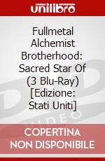 Fullmetal Alchemist Brotherhood: Sacred Star Of (3 Blu-Ray) [Edizione: Stati Uniti] dvd