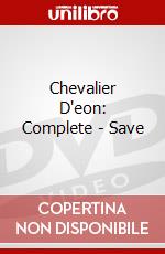 Chevalier D'eon: Complete - Save dvd