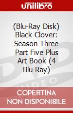 (Blu-Ray Disk) Black Clover: Season Three Part Five Plus Art Book (4 Blu-Ray) brd