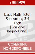 Basic Math Tutor Subtracting 3 4 Digit [Edizione: Regno Unito] dvd