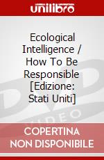 Ecological Intelligence / How To Be Responsible [Edizione: Stati Uniti] dvd
