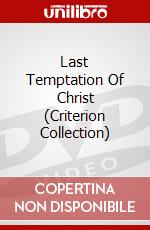 Last Temptation Of Christ (Criterion Collection) dvd