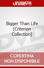 Bigger Than Life (Criterion Collection) dvd
