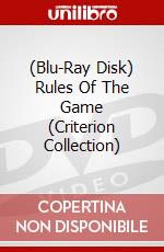 (Blu-Ray Disk) Rules Of The Game (Criterion Collection) brd
