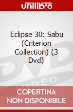 Eclipse 30: Sabu (Criterion Collection) (3 Dvd) dvd