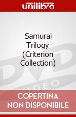Samurai Trilogy (Criterion Collection) dvd