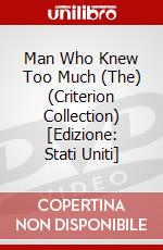 Man Who Knew Too Much (The) (Criterion Collection) [Edizione: Stati Uniti] dvd