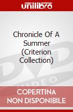 Chronicle Of A Summer (Criterion Collection) dvd