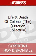 Life & Death Of Colonel (The) (Criterion Collection) dvd