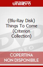 (Blu-Ray Disk) Things To Come (Criterion Collection) brd