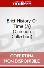 Brief History Of Time (A) (Criterion Collection) dvd