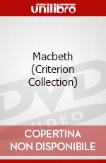 Macbeth (Criterion Collection) dvd