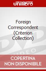 Foreign Correspondent (Criterion Collection) dvd