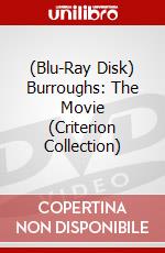 (Blu-Ray Disk) Burroughs: The Movie (Criterion Collection) brd
