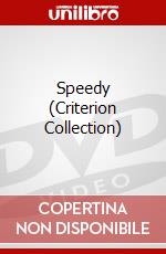 Speedy (Criterion Collection) dvd
