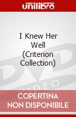 I Knew Her Well (Criterion Collection) dvd