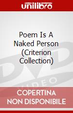 Poem Is A Naked Person (Criterion Collection) dvd