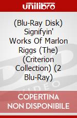 (Blu-Ray Disk) Signifyin' Works Of Marlon Riggs (The) (Criterion Collection) (2 Blu-Ray) brd