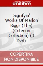 Signifyin' Works Of Marlon Riggs (The) (Criterion Collection) (3 Dvd) dvd