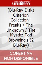 (Blu-Ray Disk) Criterion Collection - Freaks / The Unknown / The Mystic: Tod Browning's (2 Blu-Ray) brd