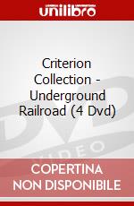 Criterion Collection - Underground Railroad (4 Dvd) dvd