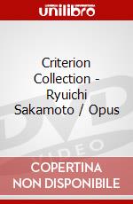 Criterion Collection - Ryuichi Sakamoto / Opus dvd