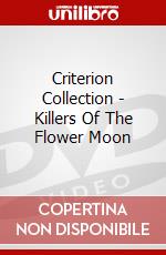 Criterion Collection - Killers Of The Flower Moon dvd